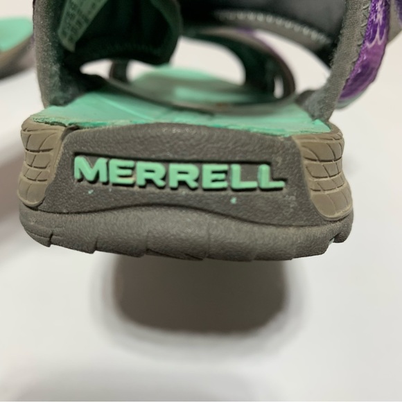 Merrell Womens Surf Strap Sandal 2.0 Floral purple Size US 6 meduim - Picture 4 of 12